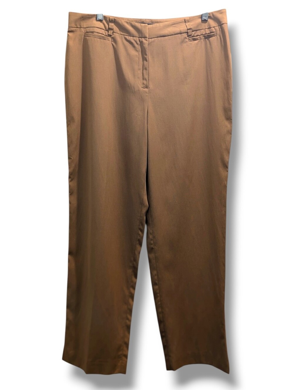 Valerie Stevens Safari Chic Silk Blend Tailored Ankle Dress Pants Trousers- 12